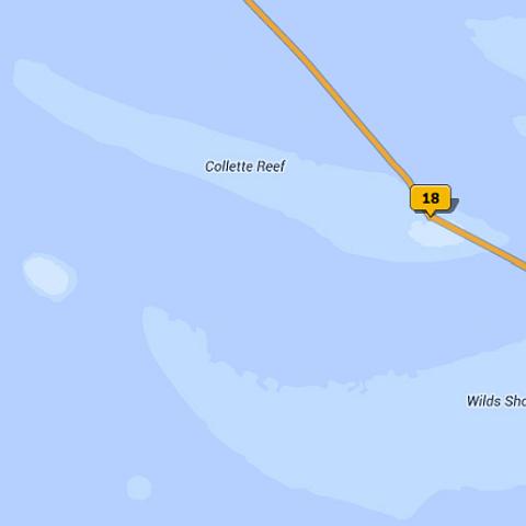20160502-Collette Reef  Collette Reef - GBR - Far North Queensland Australia - Very heavy bleaching : 20160417_GBR_Far_North_Kalinda_dive_trip, Collette Reef, maps
