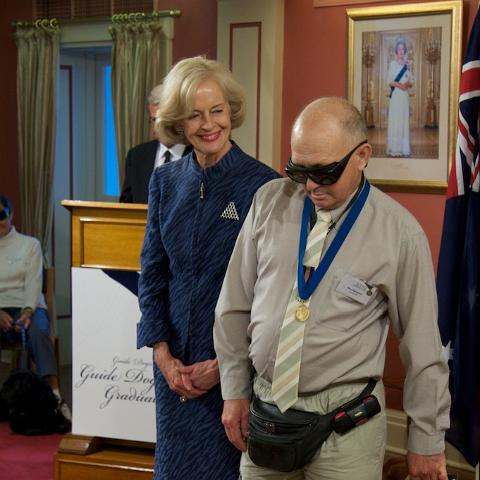 IMG 2905 - Version 2 : 20080430_Guide_Dog, graduation, Guide Dogs, Hero, Quentin Bryce (Qld Governor)